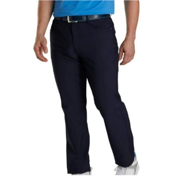 FootJoy Men's 5-Pocket Navy Pants Athletic Fit sz 34 x 31 - Picture 1 of 9
